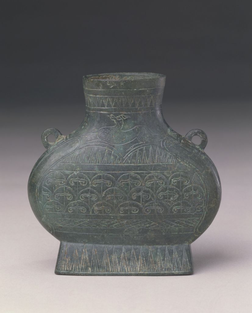 图片[1]-Small pot with running horse pattern-China Archive